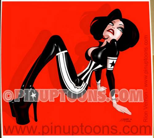 108 PinUpToons, creando cartoons de pinups