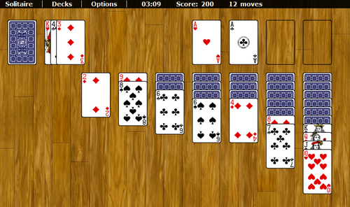 World of Solitaire- Klondike (Turn Three) 1187984518671