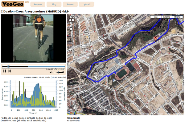 veogeo VeoGeo, combinando vídeo con GPS