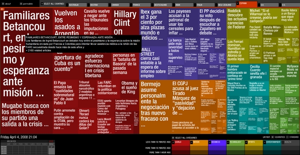Newsmap, todas las noticias en un pantallazo Image
