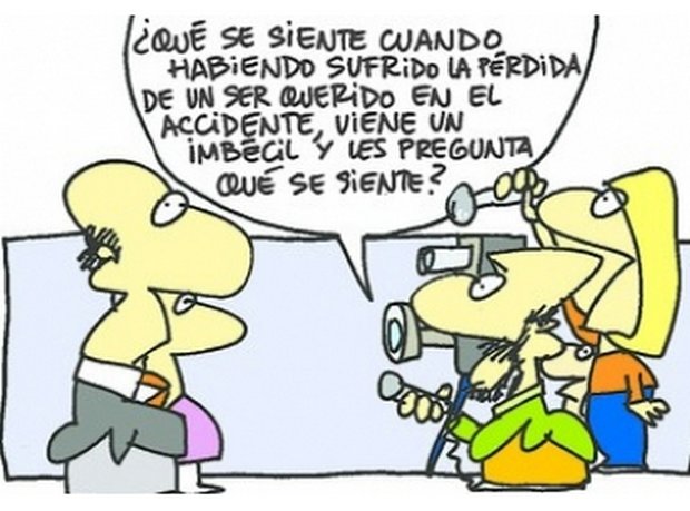 Imbéciles, o los abusos del dolor de las personas por parte de los medios de comunicación Image