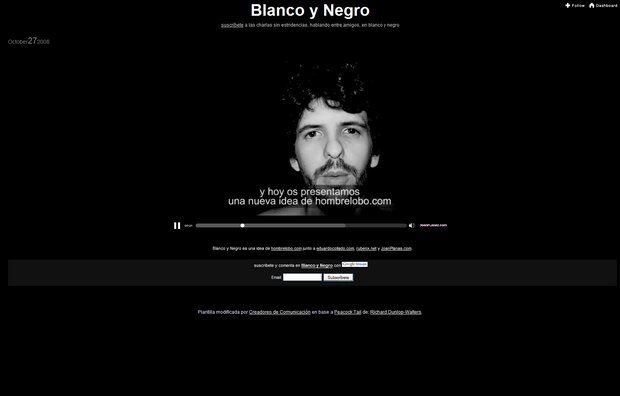 image 262 Lanzamos Blanco y Negro, un proyecto vídeo en cuatro sitios en paralelo