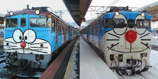 Trenes decorados en Japón moz screenshot Trenes decorados en Japón