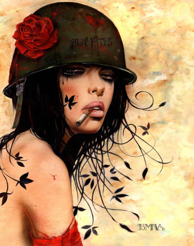 Brian M. Viveros y sus pin ups peleonas moz screenshot 2 Brian M. Viveros y sus pin ups peleonas