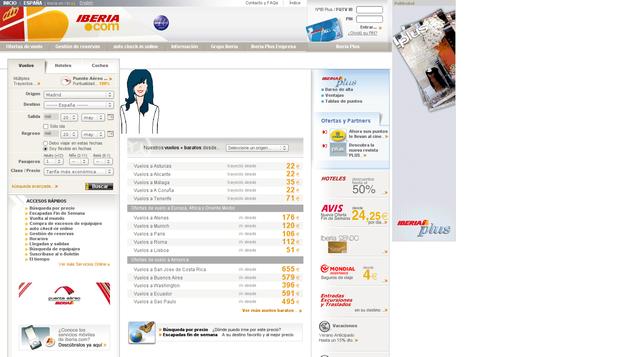 moz screenshot 3 Querida Iberia, ¿ rediseñamos tu página web ?