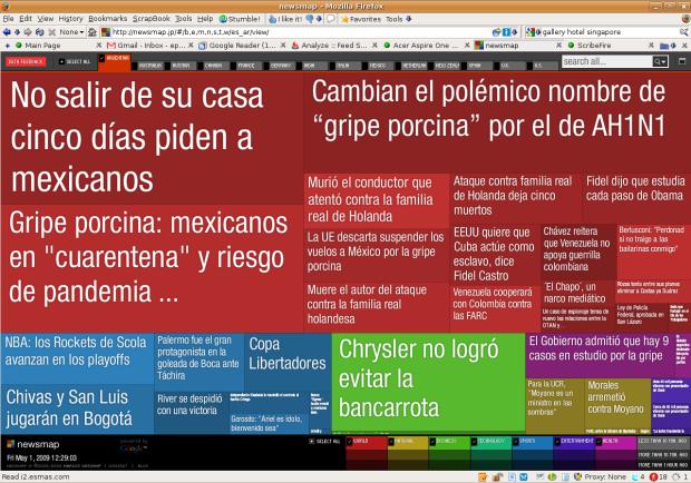 Las noticias más importantes para Argentinos, Mexicanos y Españoles moz screenshot Las noticias más importantes para Argentinos, Mexicanos y Españoles