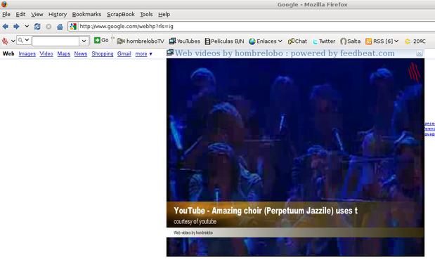 moz screenshot 3 La barra de navegador de hombrelobo, todo a mano