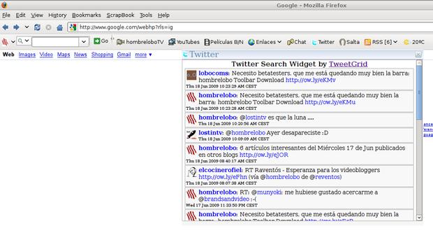 moz screenshot 6 La barra de navegador de hombrelobo, todo a mano