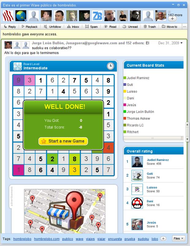 moz screenshot 1 Google Wave ha muerto, viva Google Wave