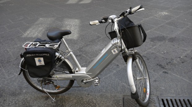 La bicicleta eléctrica de la Policía Municipal