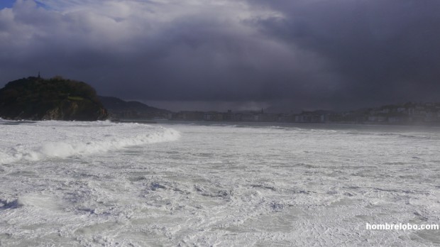 Tormenta sobre Donosti