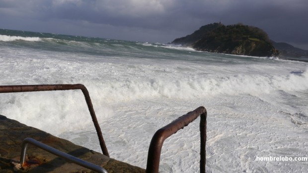 El mar Cantábrico