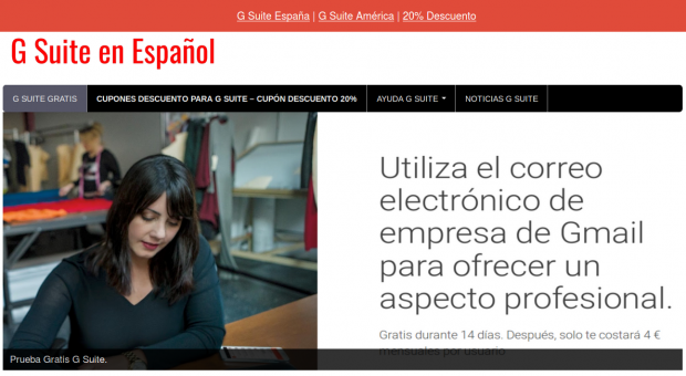 Descuentos para G Suite